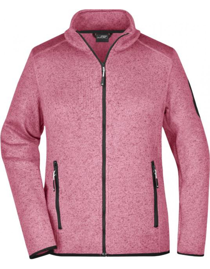 Jachetă tricotată din fleece pentru femei